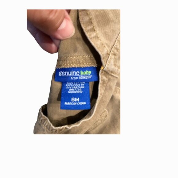 Oshkosh Overalls Shorts 6 Month - Picture 5 of 6